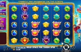 Screenshot della nuova slot Starlight Princess Super Scatter di Pragmatic Play