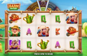 Screenshot della nuova slot Barn Busters di Play’n GO