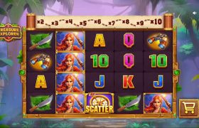 Screenshot della nuova slot Treasure Explorer di Bgaming