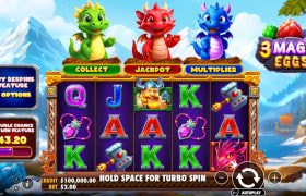 Screenshot della nuova slot 3 Magic Eggs di Pragmatic Play