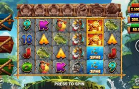 Screenshot della nuova slot King Kong Splash di Blueprint Gaming
