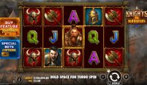 Screenshot della nuova slot Knights vs Barbarians di Pragmatic Play