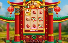 Screenshot della nuova slot Lucky Tiger Gold