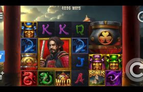 Screenshot della nuova slot Bushido Gold di ELK Studios