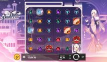 Screenshot della nuova slot Dusk Princess di Hacksaw Gaming