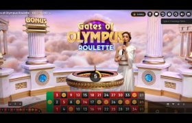 Screenshot di Gates of Olympus Roulette Live di Pragmatic Play