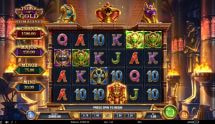 Screenshot della nuova slot Tomb of Gold Reimagined di Play’n GO