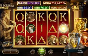 Screenshot della nuova slot Divine Fortune Gold di NetEnt