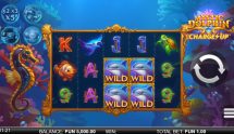 Screenshot della nuova slot Mystic Dolphin Charge Up di ReelPlay