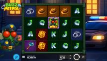 Screenshot della nuova slot Buzz Patrol di Bullshark Games