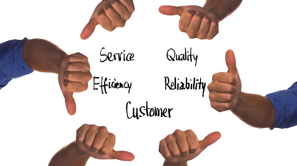 Qualità del servizio valutata dal cliente finale