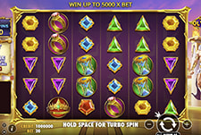 Gates of Olympus gokkast bij Hard Rock Casino schermafbeelding