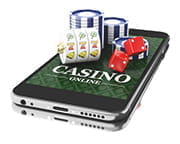 Online casinospellen spelen op mobiele telefoon