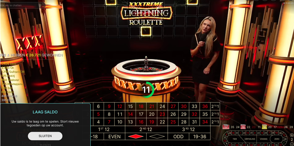 711 Casino Live Roulette