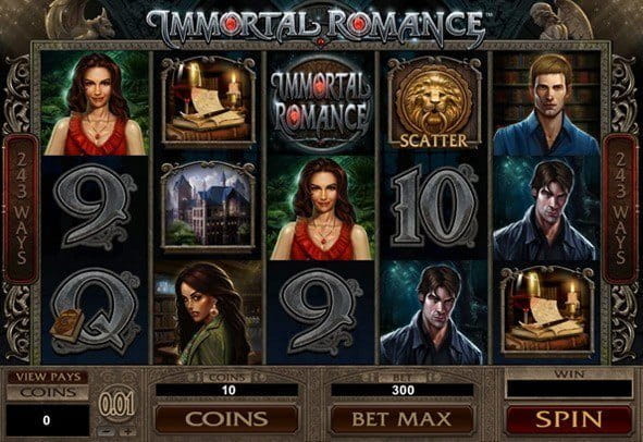 Immortal Romance Slot door Microgaming