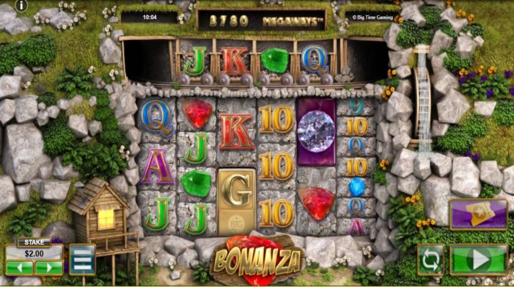 Screenshot Bonanza Megaways slot
