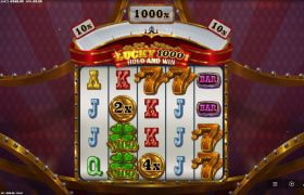 Screenshot van de nieuwe slot Lucky 1000 van Octoplay