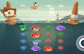 Screenshot van de nieuwe slot Fish and Bird van Elk Studios