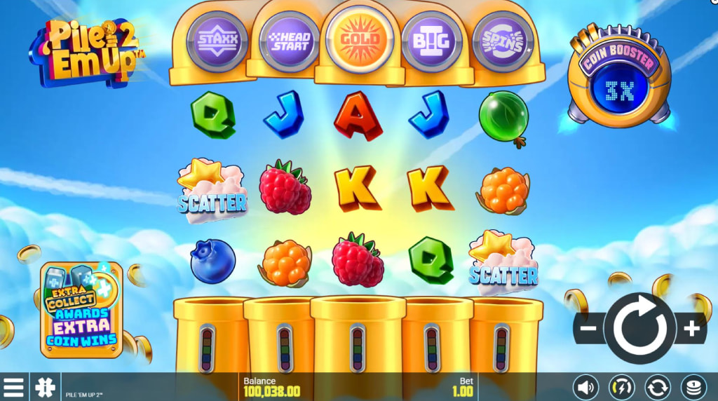 Screenshot van de nieuwe Pile’ Em Up 2 Slot van Snowborn