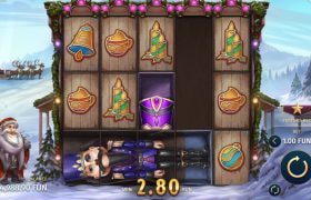 Screenshot van de nieuwe Big Stack Nutcrack Slot van Print Studios