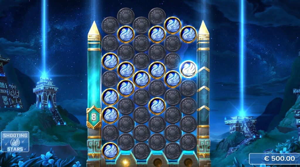 Screenshot van de Cygnus Realm bonus van Cygnus 6