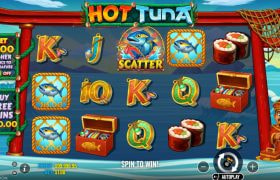 Screenshot van de nieuwe Hot Tuna slot van Pragmatic Play