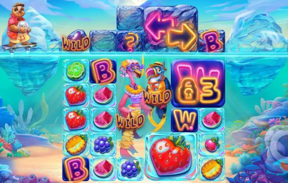 Screenshot van de nieuwe Tropicool 5 slot van ELK Studios