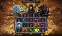 Screenshot van de nieuwe Loki's Descendants slot van Red Tiger