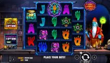 Screenshot van de nieuwe Mr Null's Wicked Wares slot van Pragmatic Play