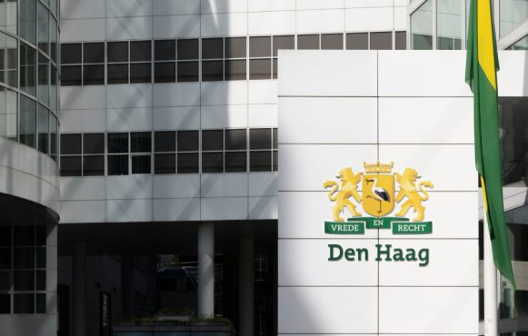 Het rechtsgebouw in Den Haag