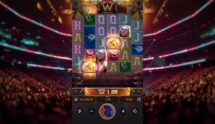 Screenshot van de nieuwe Reel Royale Showdown slot van PG Soft