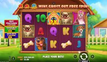 Screenshot van de nieuwe The Big Dog House slot van Pragmatic Play