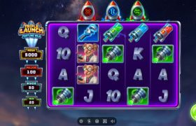 Screenshot van de nieuwe Triple Launch Fortune Wild slot van Play'n GO