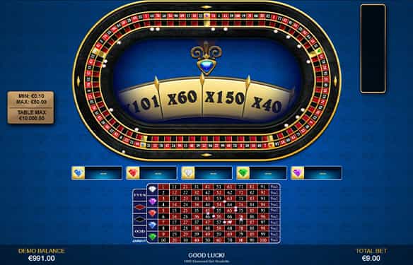 1000 Diamond Bet Roulette by Playtech in Kenya