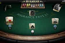 3D Blackjack LeoVegas Casino Thumb