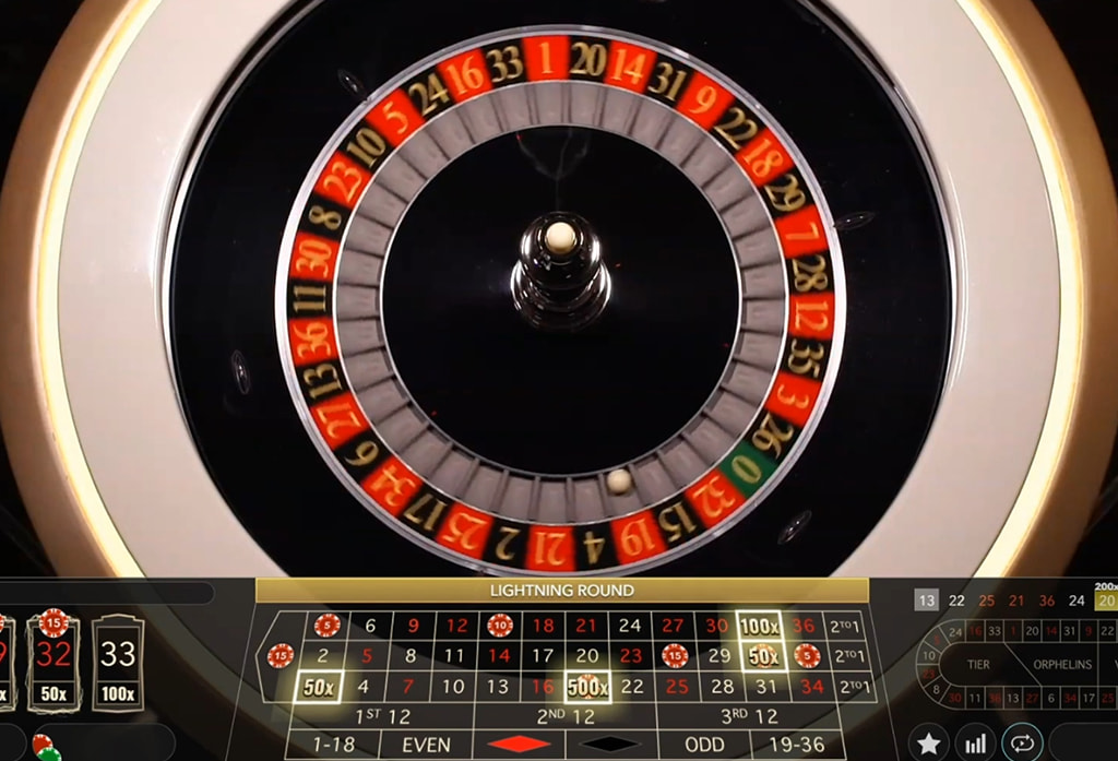 500x Multiplayer Active in Lightning Roulette