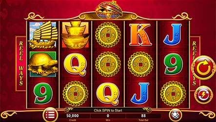 88 Fortunes online slot by Bally
