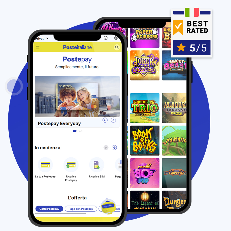 My Test of the Best PostePay Online Casinos in Italy