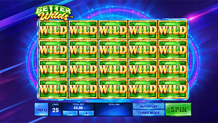 Better Wilds online slot by Playtech