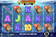 Big Bass Bonanza slot at The Pools Casino