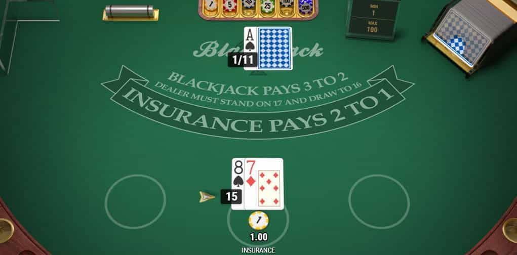 Blackjack game unblocked