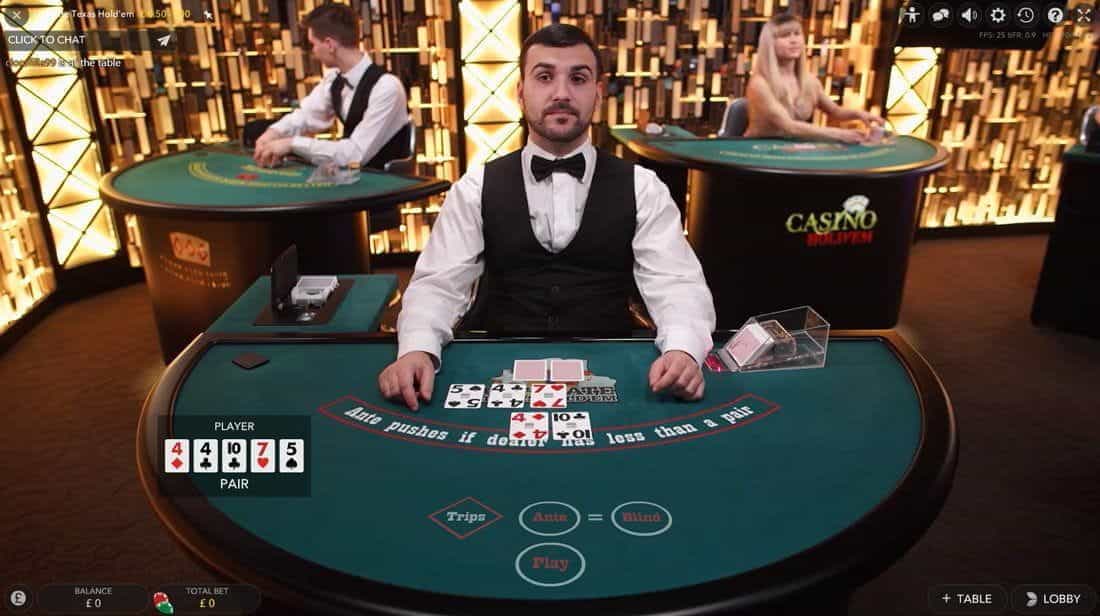 casino games live dealers