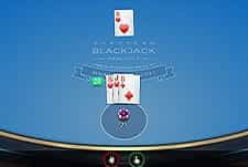 European Blackjack game at Roobet.