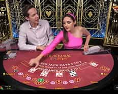 The Blackjack Party live dealer game at Griffon Casino 