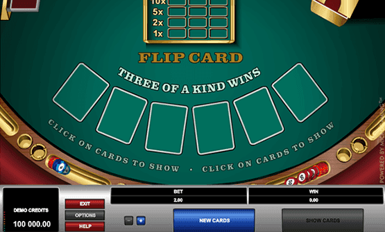 Live video poker