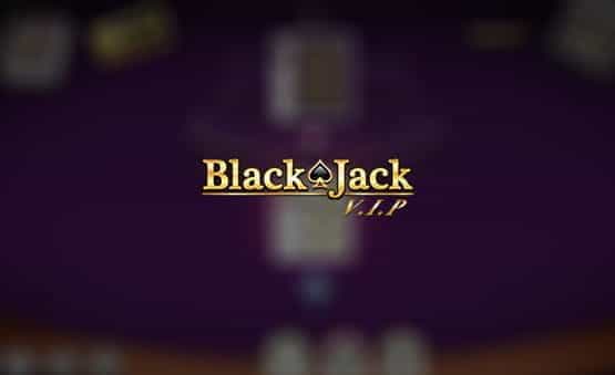 Blackjack VIP game logo.