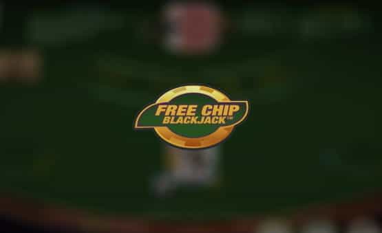 Free Chip Blackjack game logo.