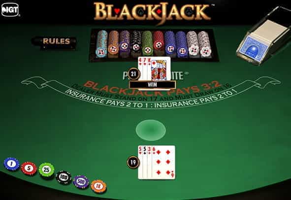 Play 21 Blackjack Online Free