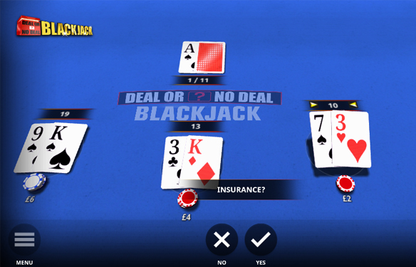 Deal or No Deal Blackjack