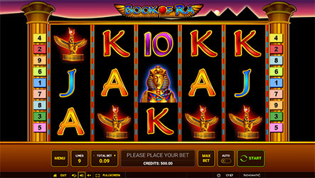 Book of Ra Online Slot by Novamatic